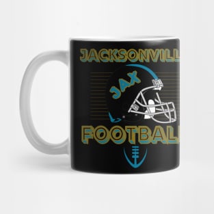 Jacksonville Football Vintage Style Mug